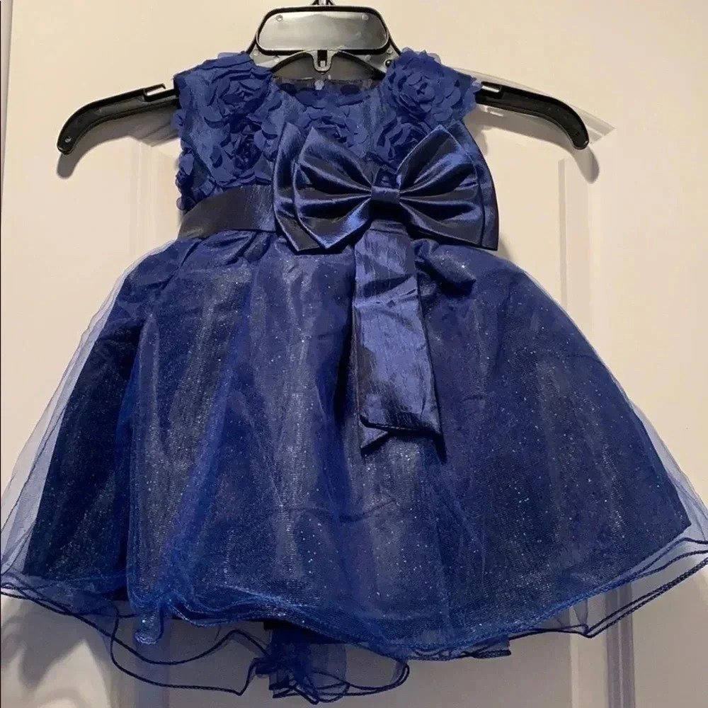 Princess Navy Blue Dress 2T NWT
